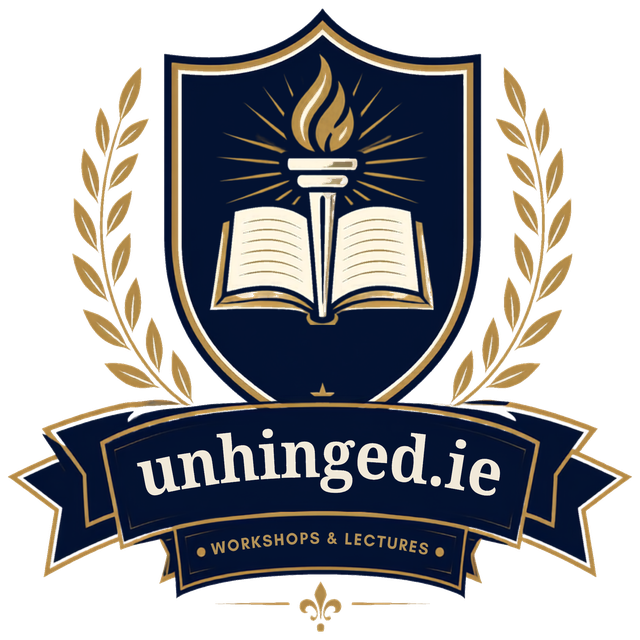 The crest of the Unhinged University